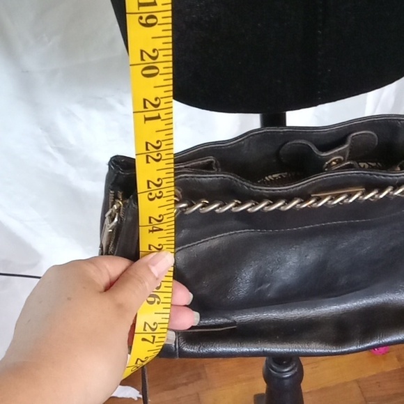 Rebecca minkoff black shoulder bag with chain strap - Picture 9 of 10